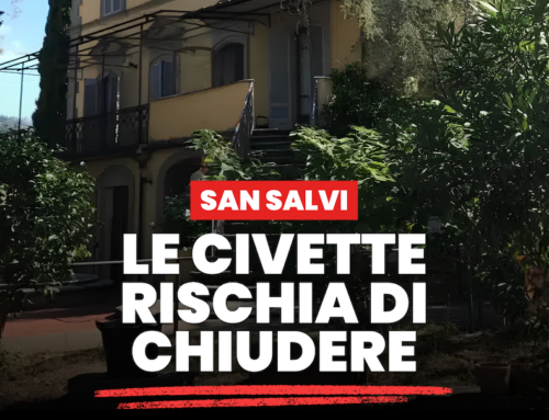 Chiusura della Rsa Le Civette, la protesta della Cgil